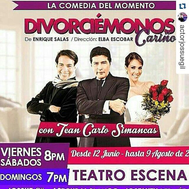 zetapresto's tweet photo. NO TE PIERDAS ESTOS 3 LOCOS PERSONAJES "DIVORCIEMONOS CARIÑO" #hoy con el gran @JOSSUEGIL Dom 7pm. En @escena8 http://t.co/fZw4nA0LLq