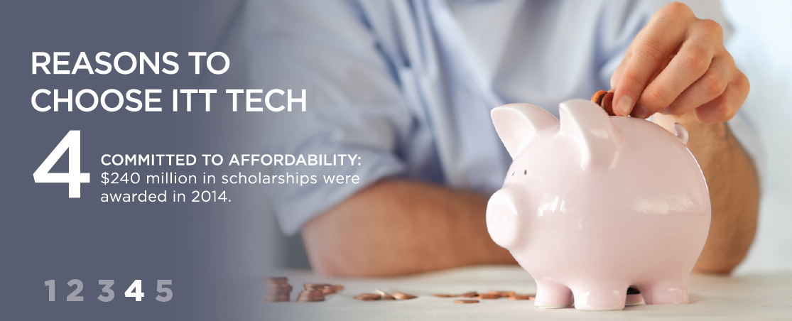 ITTTech's tweet photo. Why Choose ITT Tech: Our commitment to student scholarships.  http://t.co/NNvoNbGeLT #WhyITTTech http://t.co/7HuVcnsuKc