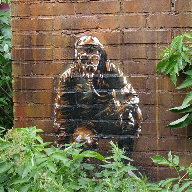 StArtEverywhere's tweet photo. As I said. #teufelsberg #ken_plotbot @ken_plotbot #stencil #tv_streetart #dsb_graff #military #dopeshotbro #rsa_gra… http://t.co/lOyH5SACFc