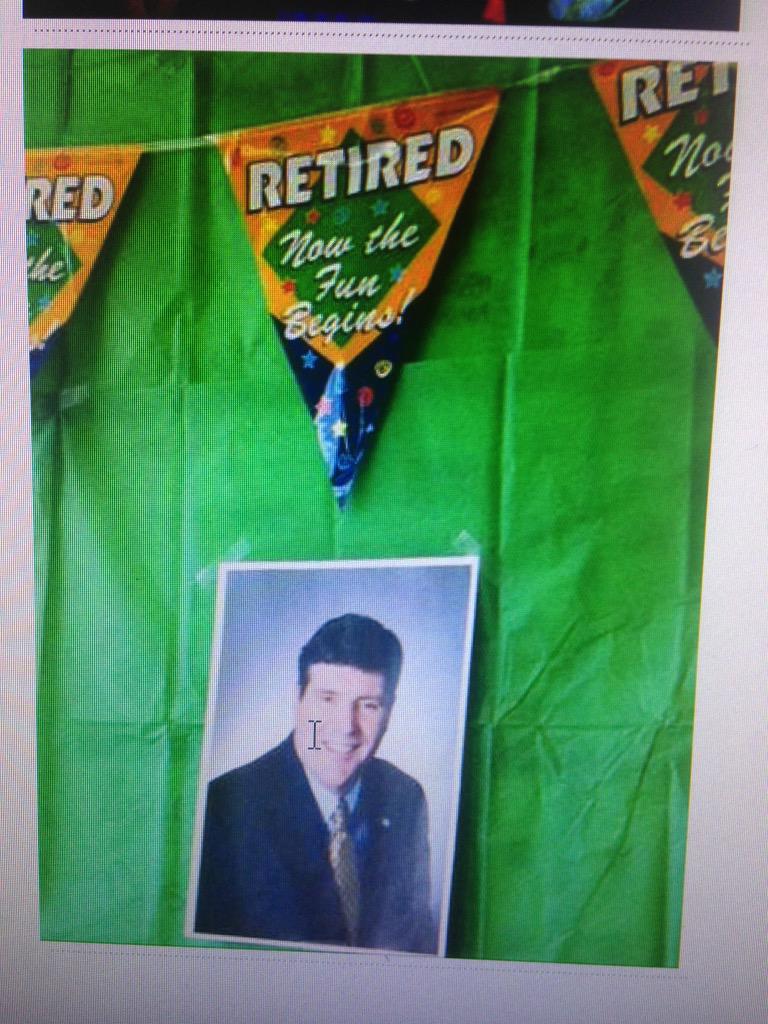 MichelleR_TD's tweet image. Celebrating retirement #mikeisawesome #wewillmissu