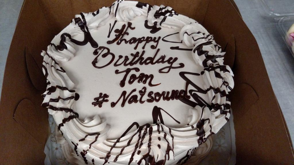 Happy Birthday news director Tom Burke... 