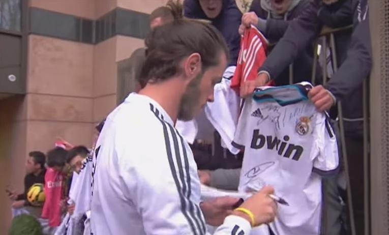 Gareth Bale looks miserable as fans sing him \happy birthday\ 