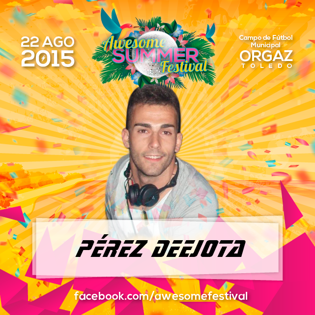 awesomefest_'s tweet photo. PÉREZ DEEJOTA. Electronic Dance Music. Mora (Toledo) http://t.co/aWFMV81tjm http://t.co/Zc6QV11zl1