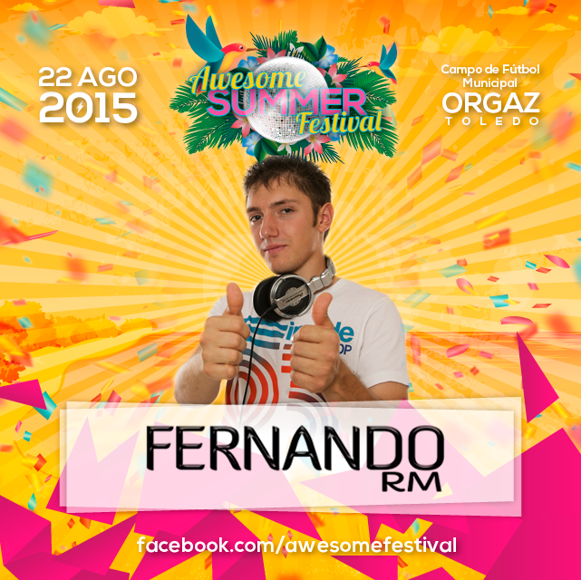 awesomefest_'s tweet photo. FERNANDO RM. Comercial Latin y Electronic Dance Music. Los Yébenes (Toledo) http://t.co/8NHN7cnEhb http://t.co/GZcAvGSJhc