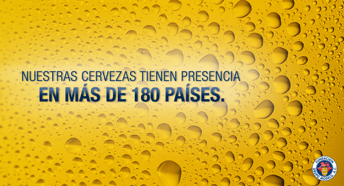 ConsumidorModel's tweet image. #DatoModelo La cerveza mexicana es la número uno en exportación dentro del ámbito mundial, llega a más de 180 países.