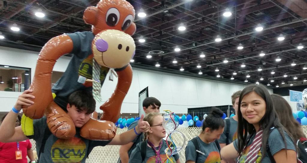DHamilton007's tweet image. Mark the Monkey enjoyed Community Day! #riseupelca