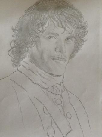 cecynor's tweet photo. I love this drawing of #SamHeughan AKA #jamiefrazier by @DanniMenz
AMAZING as always Danni 👏 #Outlander http://t.co/Alm4ZAK7eM