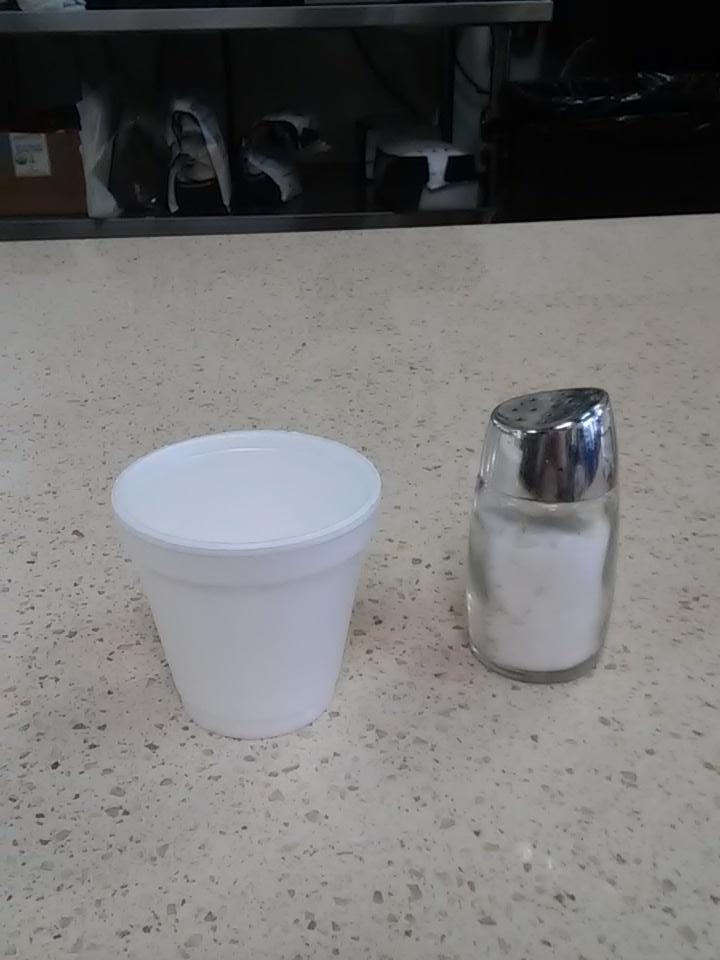 The size of this water cup is insulting