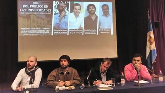 caaeii's tweet image. Agradecemos la gran participación en Foro: Rol Público en Ues. @GiorgioJackson @dnodleman @FcVasquez @nico_fernandezr