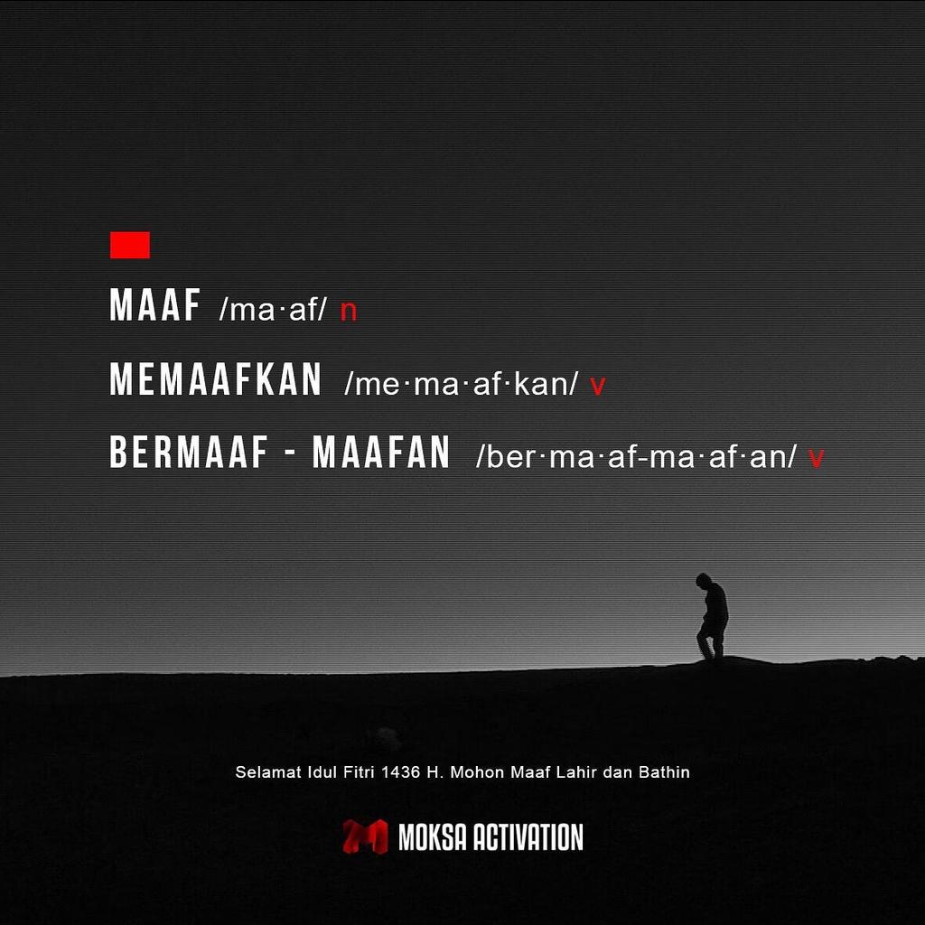 moksaactivation's tweet photo. Bermaaf-maafan. Maaf dan memaafkan. http://t.co/tHju6EeYda