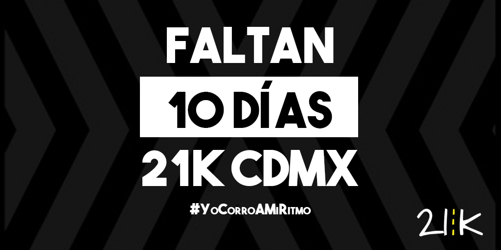Portal21k's tweet photo. #YoCorroAMiRitmo
Tic, tac ⏳
#21kRules http://t.co/nsdZof9f2K