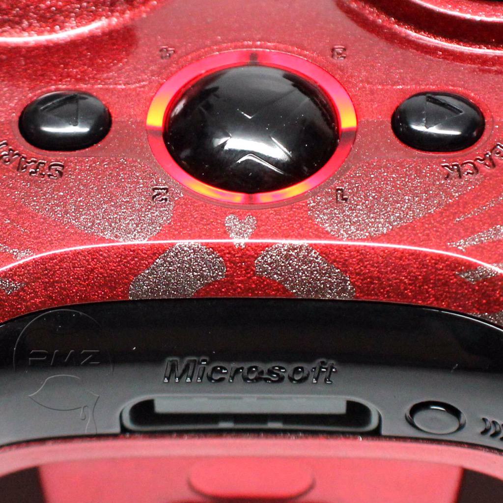 ProModz's tweet image. Guide button on a #5FDP custom we did.
I hope the #Xbox360 system never dies. It&apos;s such a cool #controller to paint.