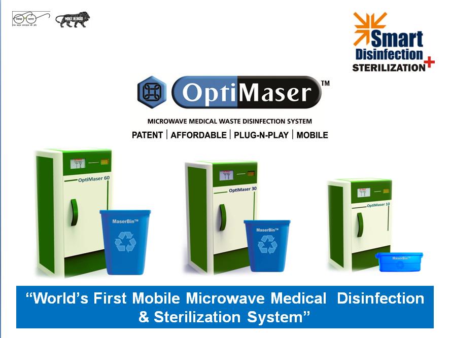 OptiMaser's tweet image. Product is based on revolutionary “Molecular Inactivation of cells” #technology and has #ZERO emission or discharge.