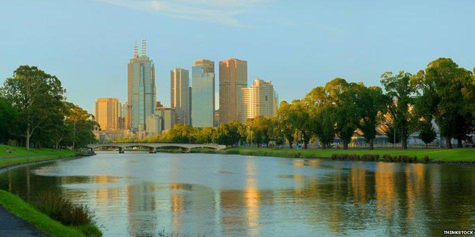 BBCWorld's tweet photo. Some people talk to their plants. In Melbourne, they email the trees http://t.co/NLzvYWaKkA http://t.co/bzhs8Kr5Pk