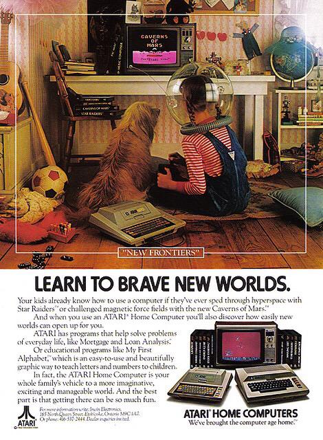 NeoZeiss's tweet photo. @WeirdAndRetro #RetroPageMagazine
By #neozeiss #Atari #ad #retro #gaming #game #computer http://t.co/T3fIMEu24K