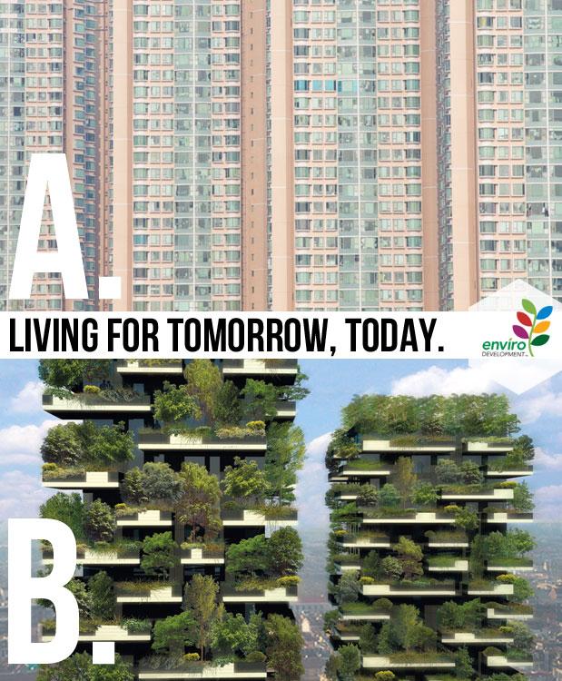 Think about the Future this Friday:where would you rather live?#EnviroDevelopment #liveablecities #sustainablecities