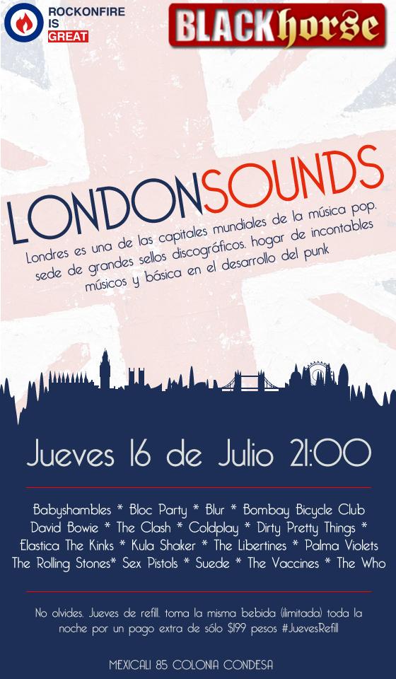blackhorsedf's tweet image. Al rato @RockOnFireMX presenta DJ SET de #LondonSounds (indie.scene direct from the Big Smoke) + #refill ilimitado!