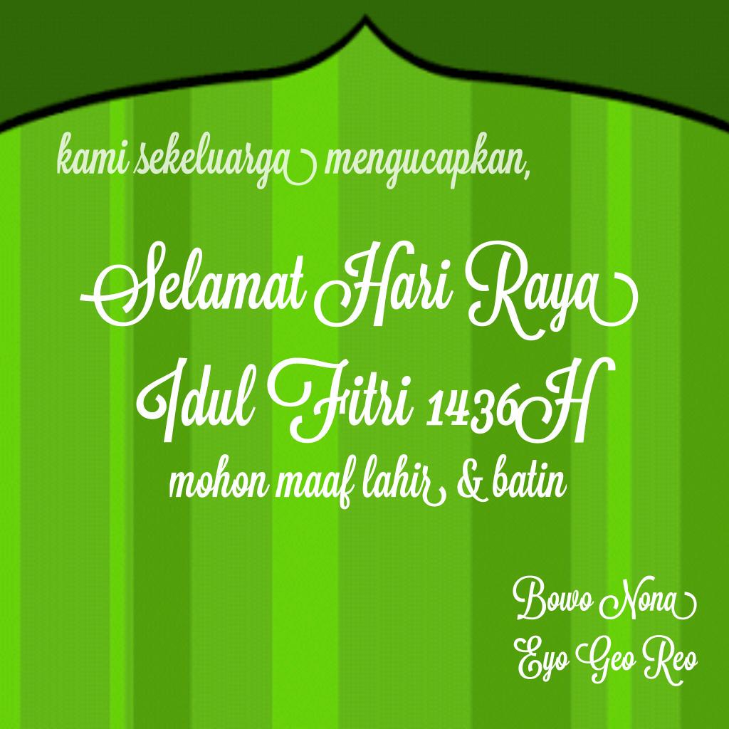 bagi yang merayakan, .. :)