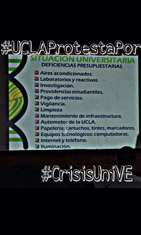 JuanJorgui's tweet photo. #UCLASabíasQue #UCLAProtestaPor que no es justo que mi universidad de lástima http://t.co/OVV54WHBqa