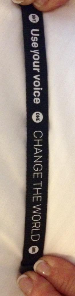 RideonWriteon's tweet image. Use your voice, change the world!  Bono and U2 ONE