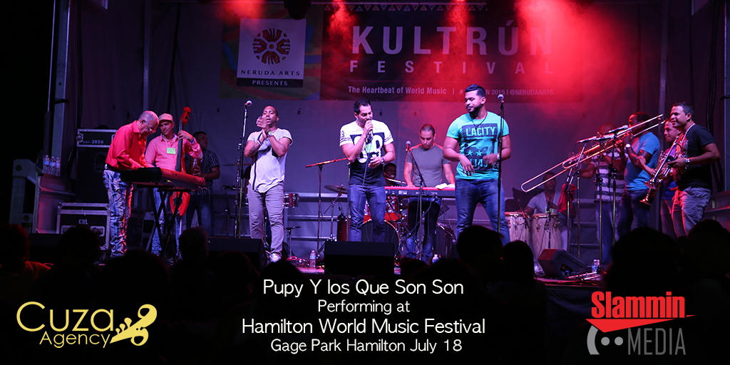 slamminevents's tweet photo. Pupy Y los Que Son Son #Performing at #HWMF2015 Gage Park July 18. Details: http://t.co/Nlop4iKcIv http://t.co/vhoXwbAwEn