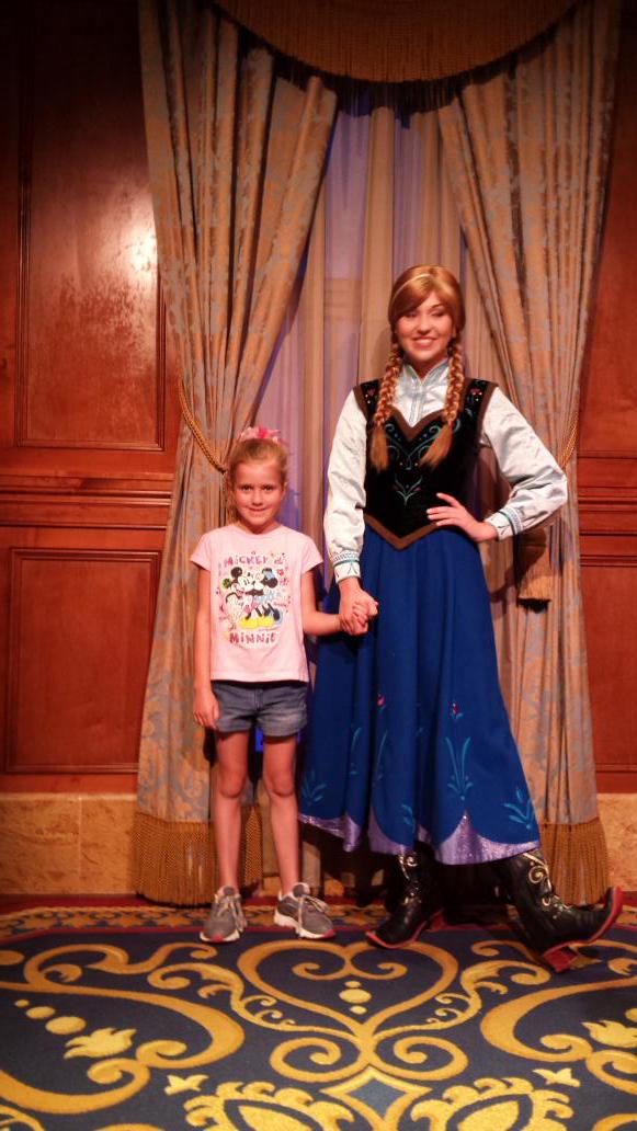HarlingMorgan's tweet photo. Meeting princesses can be exhausting!  #MagicKingdom #PrincessSkyler #thebestsurprise http://t.co/kLh6wjLK46