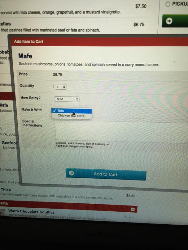 lymusing's tweet image. My Senegalese people feel my struggle. Mafé without a beef option 😱 #sfproblems