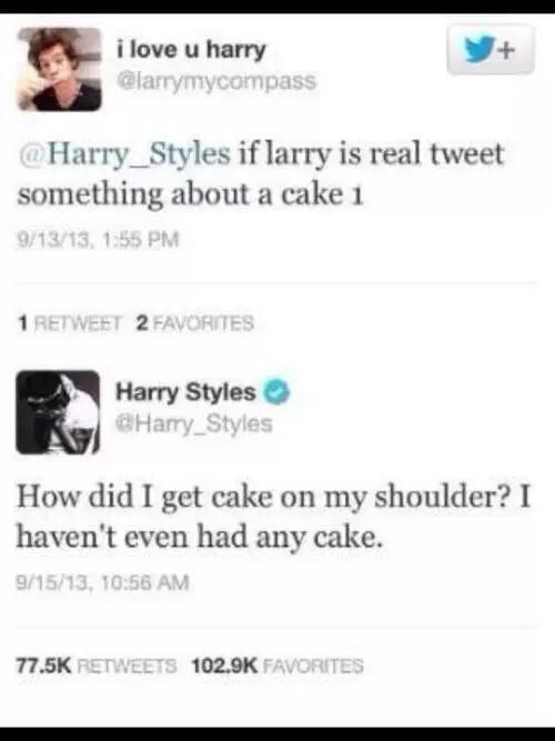 xxsolagustinaxx's tweet photo. Sooooo... Larry?
#WeWillAlwaysBelieveInLarry #wewillsupportlarry
#LarryStylinson http://t.co/KnPCw2e5L0