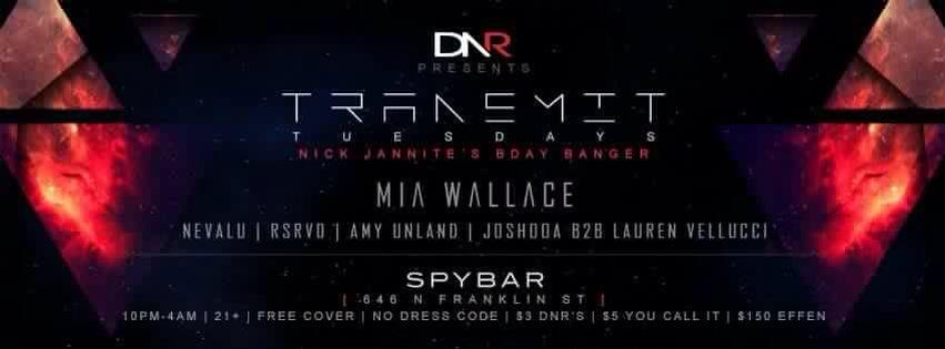 MeenoushP's tweet photo. #TransmitTuesday #Spybar
#DNRecords #chicago #HouseMusic #Techno #TechHouse http://t.co/z6zKZgIuxu