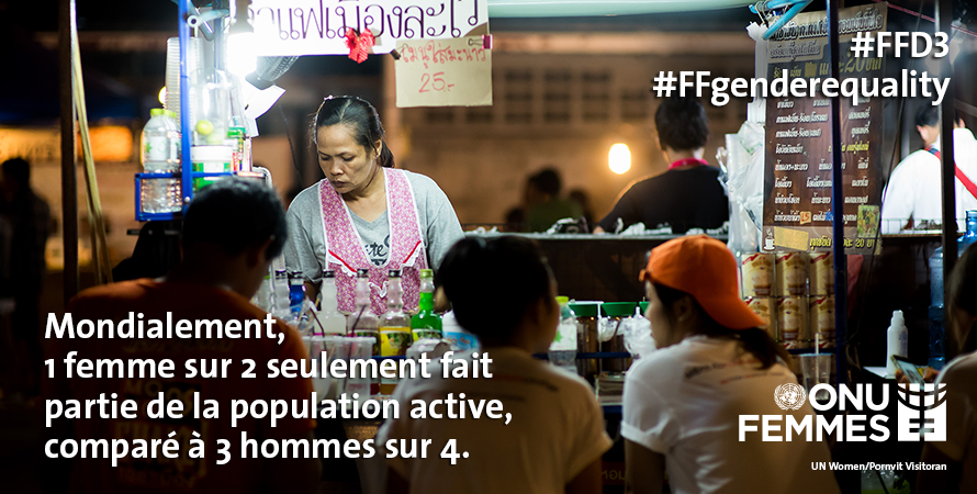 ONUFemmes's tweet image. Ds régions en dvlpmt, 95% d emplois occupés par femmes sont informels ow.ly/PIo7o #FFD3 #FFgenderequality