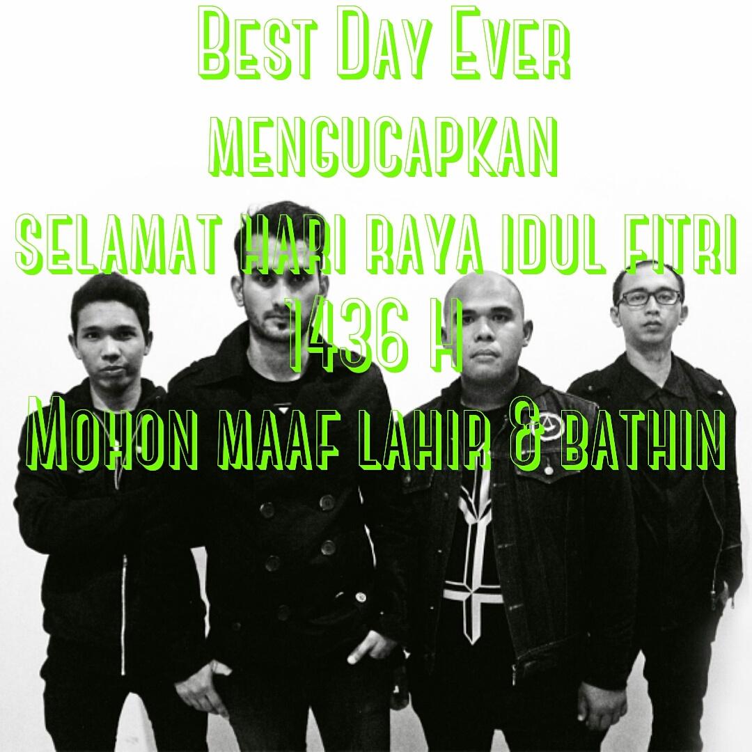 Hay best, Selamat hari raya idul fitri 1436 H ya best
Berkah semua amal ibadah nya aminnn