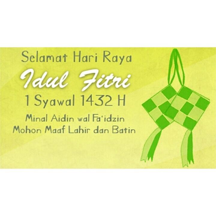 alexvrDBL's tweet photo. Selamat Idul Fitri 🎉🎊🎆🎇
Mohon Maaf Lahir &amp; Batin 😇 http://t.co/LsVQpKt6rF