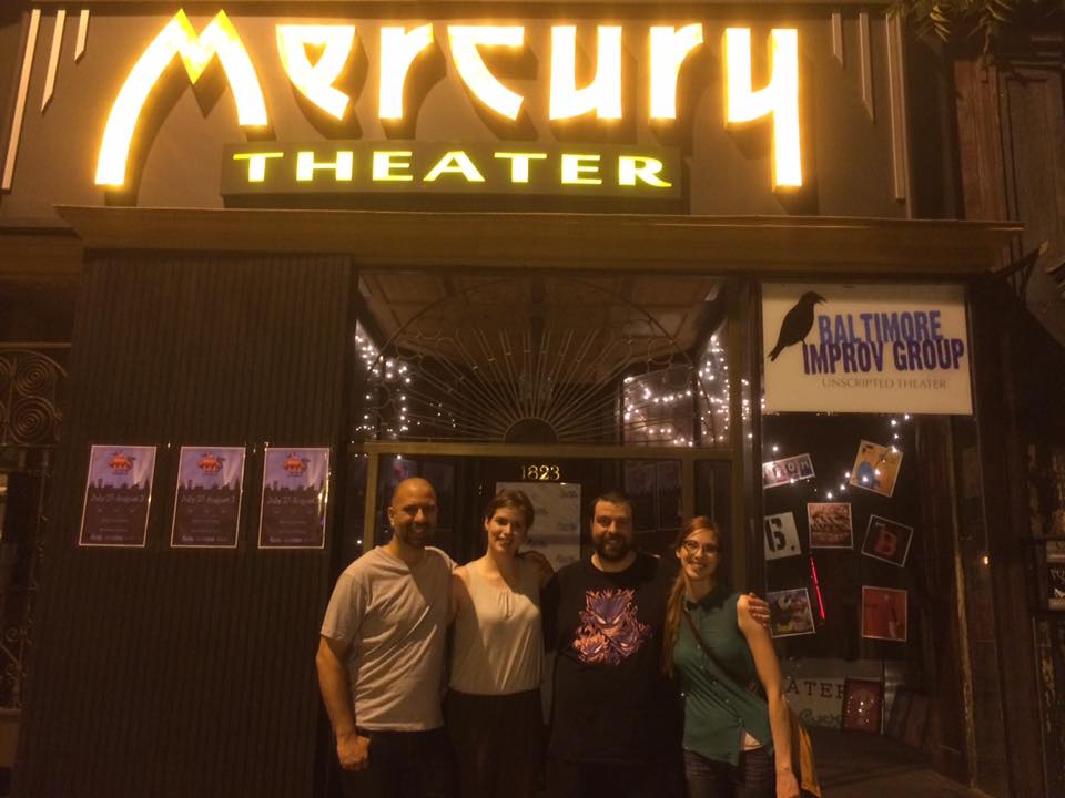 qdkimprov's tweet photo. Thanks, Baltimore. Tomorrow night? BOSTON!! @CatalystComedy &amp;&amp; @FineLineComedy http://t.co/F1CyQoBZn7