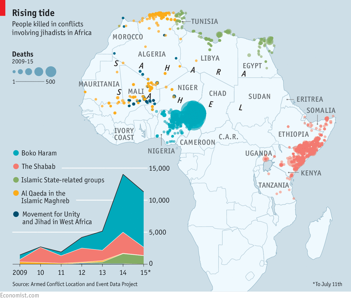 TheEconomist's tweet photo. Africa has a new common problem. Islamism is the continent’s new ideology of protest http://t.co/Aj7KEXbyZQ http://t.co/8AMJfrj7xw