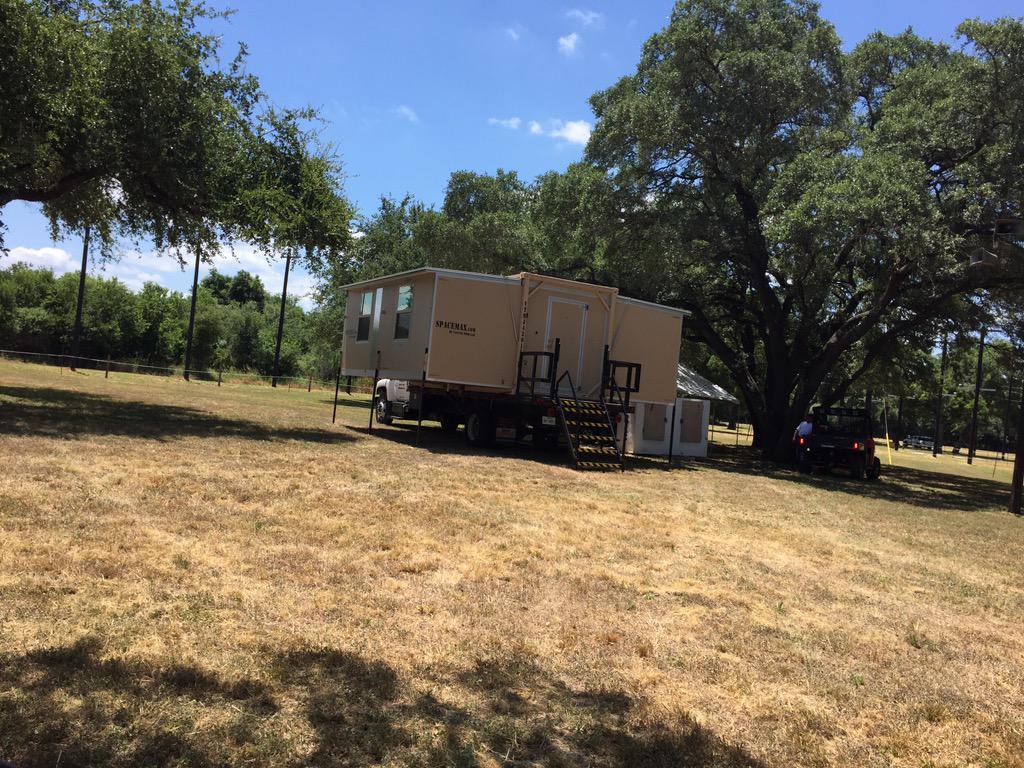 SpacemaxNieto's tweet image. We setup a #Spacemax unit for #TLRA in #Seguin #Texas this #weekend #BBQ #fun for the whole family