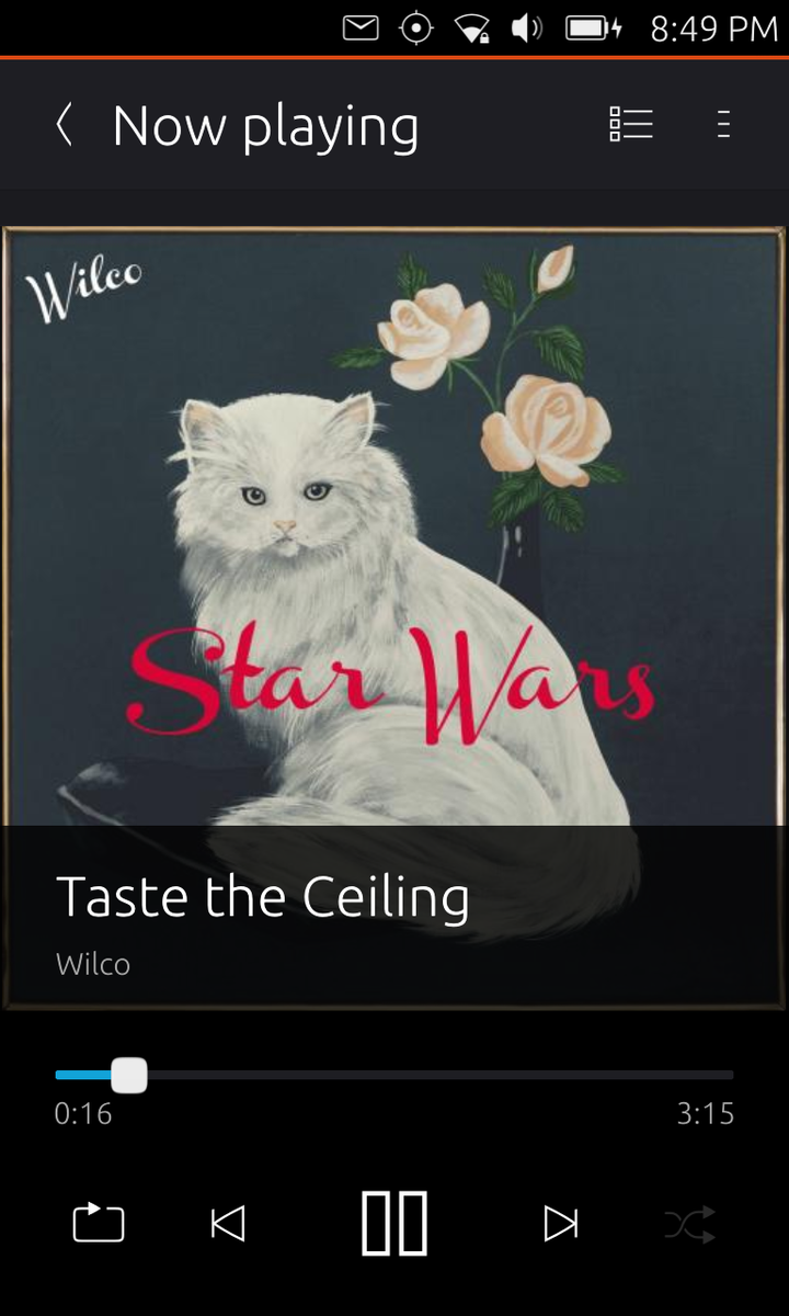 VictorThompson's tweet photo. @JeffTweedy Free music and free software make the world a better place. #UbuntuPhone http://t.co/pyYGiujj1l