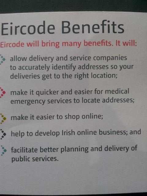 DolDeBie's tweet image. Eircode arrived @debiepl! Will it work...watch this space!? #eircode #eircodebenefits