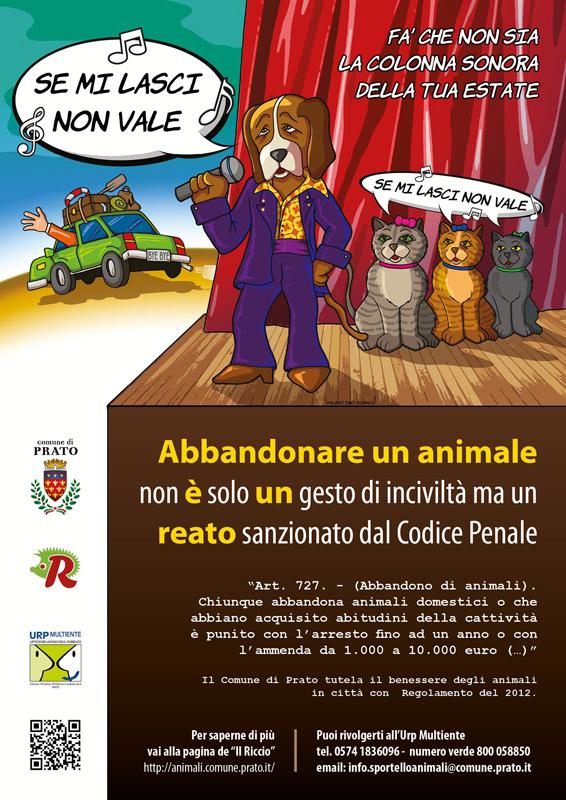 comunepo's tweet photo. #Prato "Se mi lasci non vale": campagna contro l'abbandono degli animali http://t.co/rtzFaTNCqW