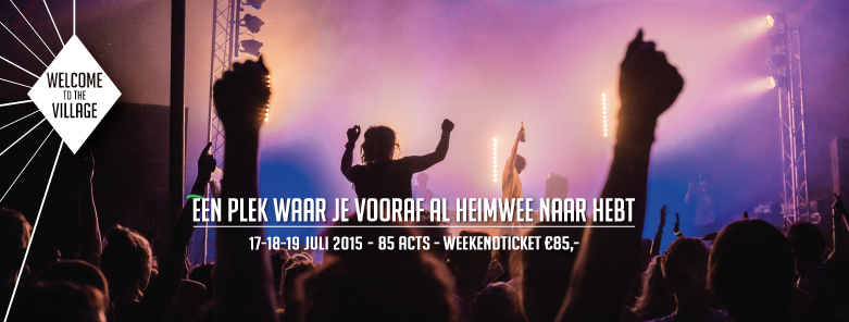 EvenementenFrl's tweet photo. Vanaf vandaag: Welcome to the Village! @Village_Fest #wttv15 #evenementen #festivals http://t.co/1W3aSygxOi
