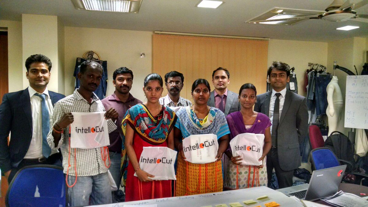 threadsol's tweet photo. Day 3: @intellocut implementation at a denim manufacturing plant in Chennai | http://t.co/BE3B0s6Oph | #SaveFabric http://t.co/CB5K3e5NF8