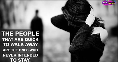 The people that are quick to walk away are the ones who never intended to stay.
bit.ly/1FU72KT
#HerinTalk