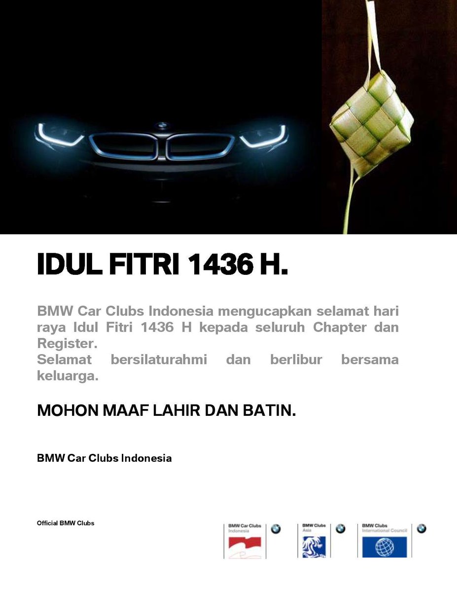 Idul Fitri 1436 H... Mohon maaf lahir dan batin.