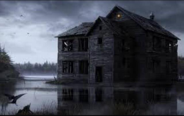 GeletsCool's tweet image. Looks like there is just the one light on in the attic. Love spooky pictures like this.