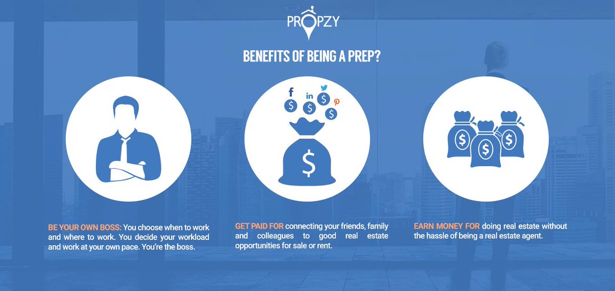 Need to earn money? You can count on us! Sign up NOW with the access code PROMOTER1 at propzy.com/prep-signup/re…