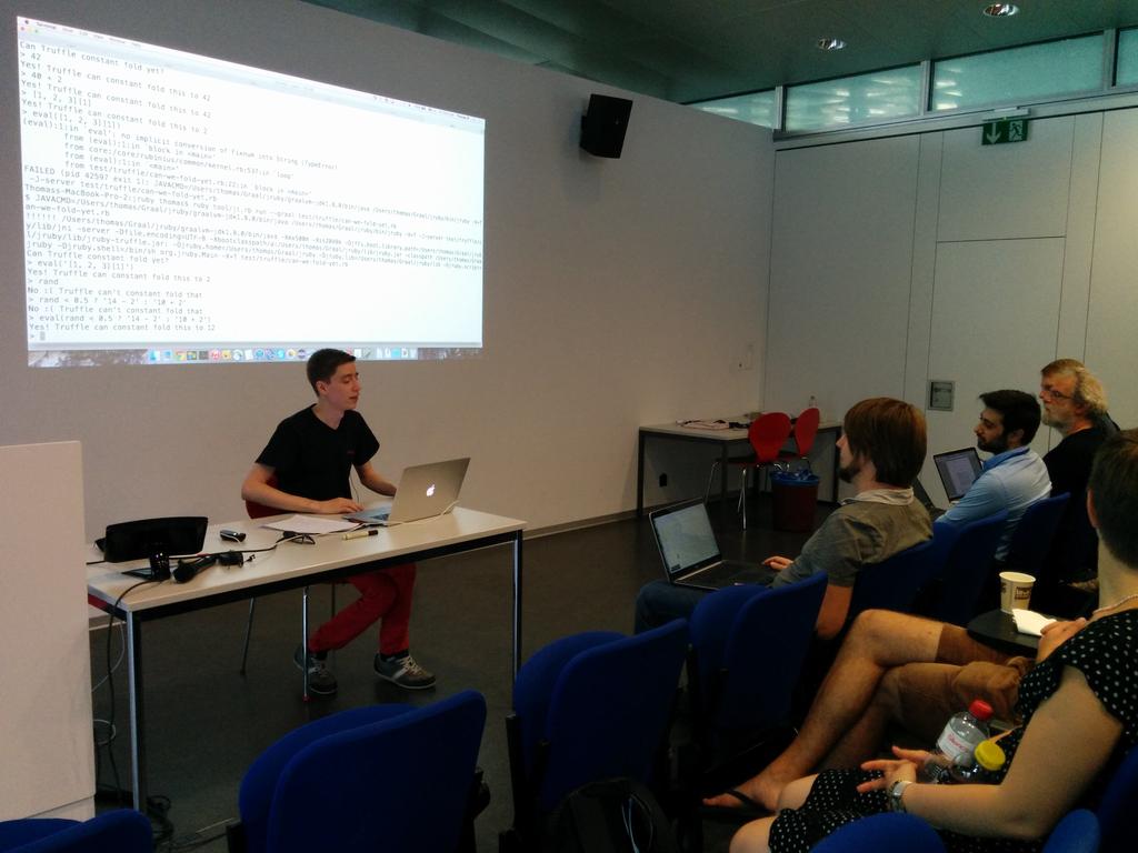 <a href="/thomaswue/">Thomas Wuerthinger</a> shows how JavaScript running with Truffle can be faster than Java.