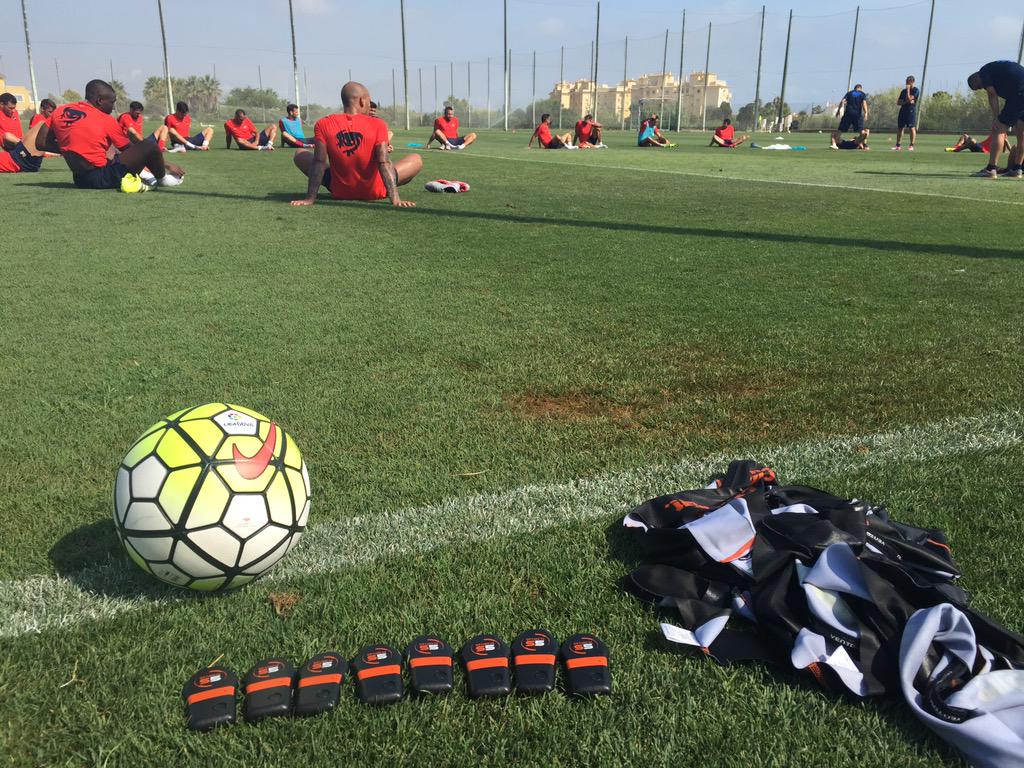 @LevanteUD working hard preseason, every movement tracked in real time by @CatapultSports #AthleteTracking #LaLiga