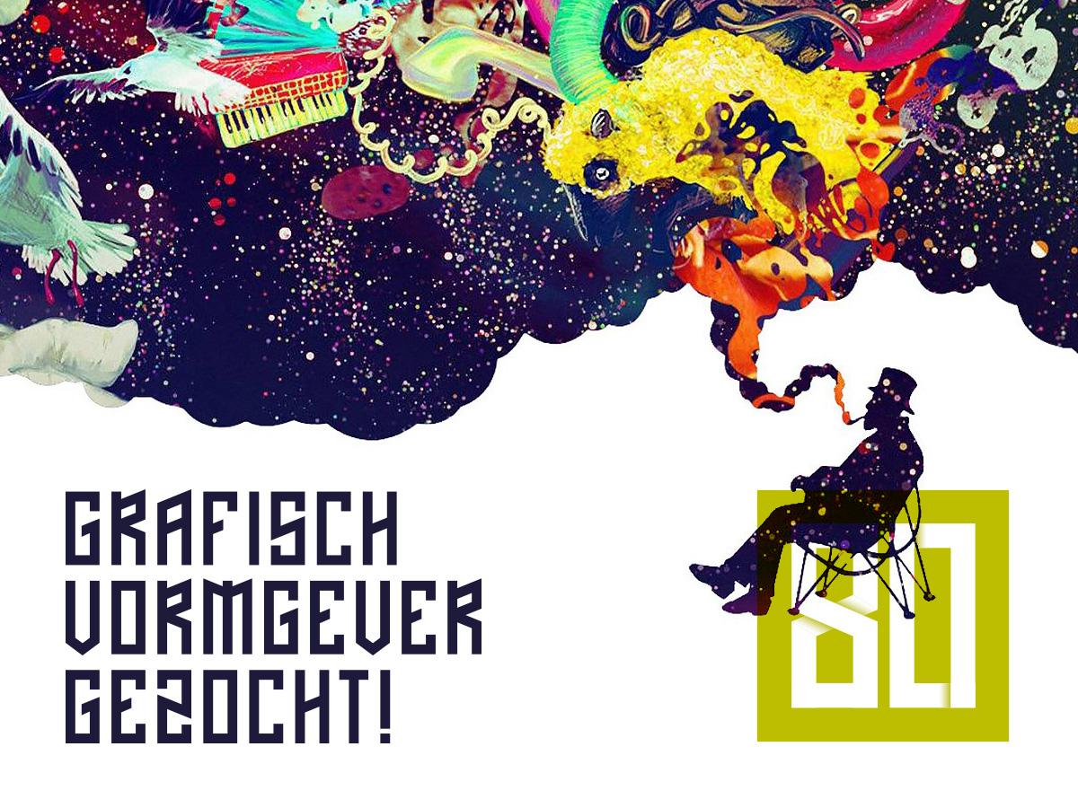 Gezocht grafisch vormgever! Energiek, flexibel, pro-actief, sterk in typografie en CC-kennis. CV> info@mannenvan80.nl