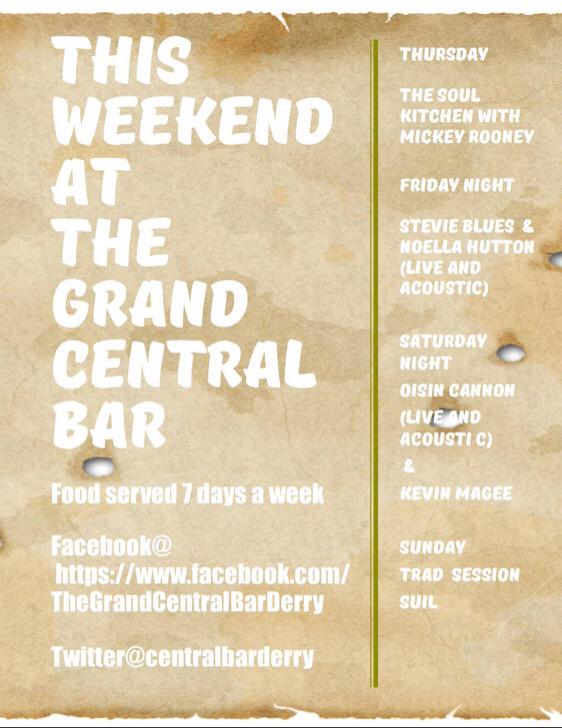 Grand Central Bar (@centralbarderry) on Twitter photo 