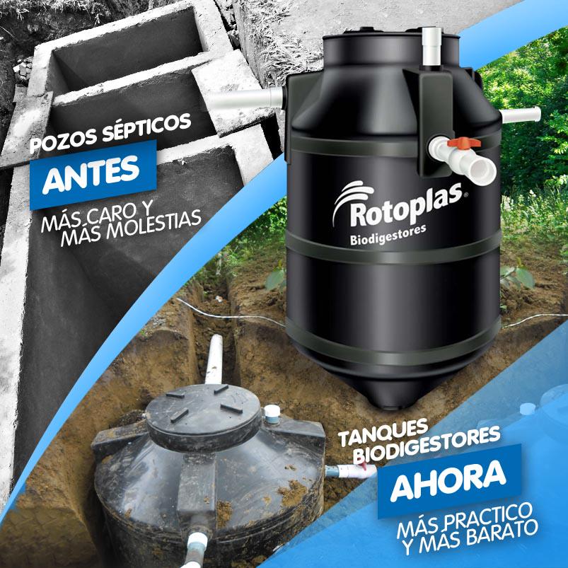 RotoplasEcuador's tweet photo. Evita el peligro y contaminación de los pozos sépticos. El #Biodigestor #Rotoplas es la solución más eficiente ✔ http://t.co/wf2LeJNYsu