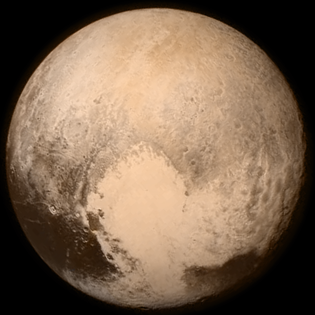 WikimediaCommon's tweet photo. Imagen de Plutón tomada por  New Horizons, 13 de julio de 2015 
https://t.co/Oepw59HDMy http://t.co/5eqk1ElhW2